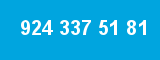 924 337 51 81